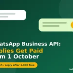 WhatsApp Business Platform Charges in India from Oct 1